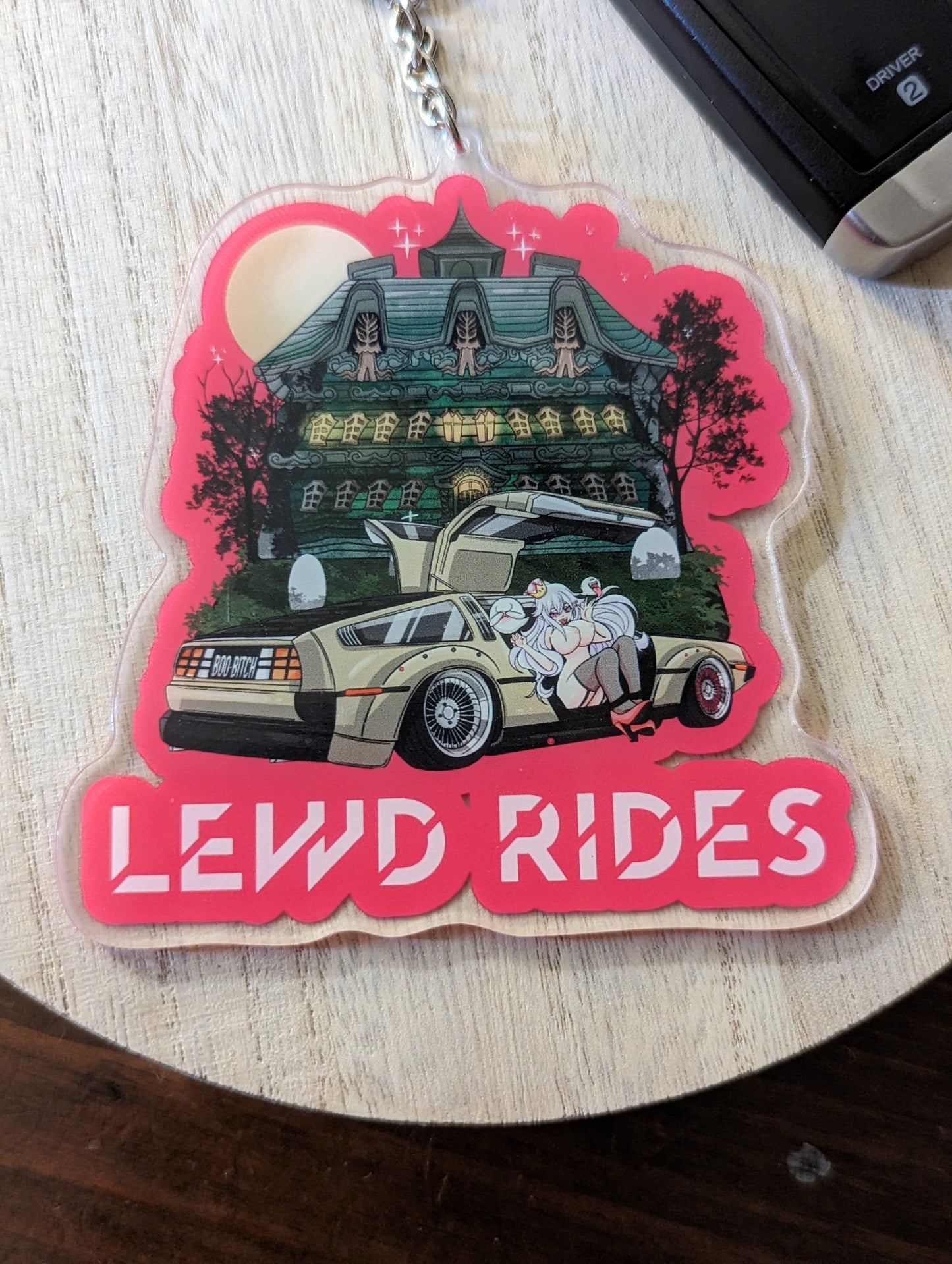 LEWD RIDES (2ND EDITION) - KEYCHAIN