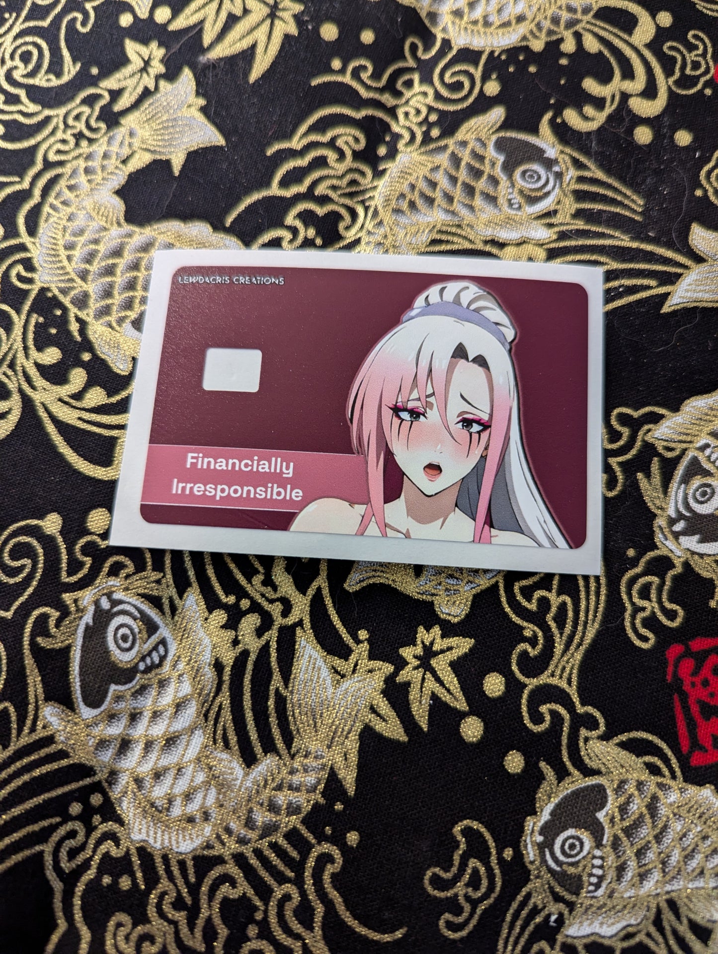FINANCIALLY IRRESPONSIBLE (OC LILY) - CARD COVER