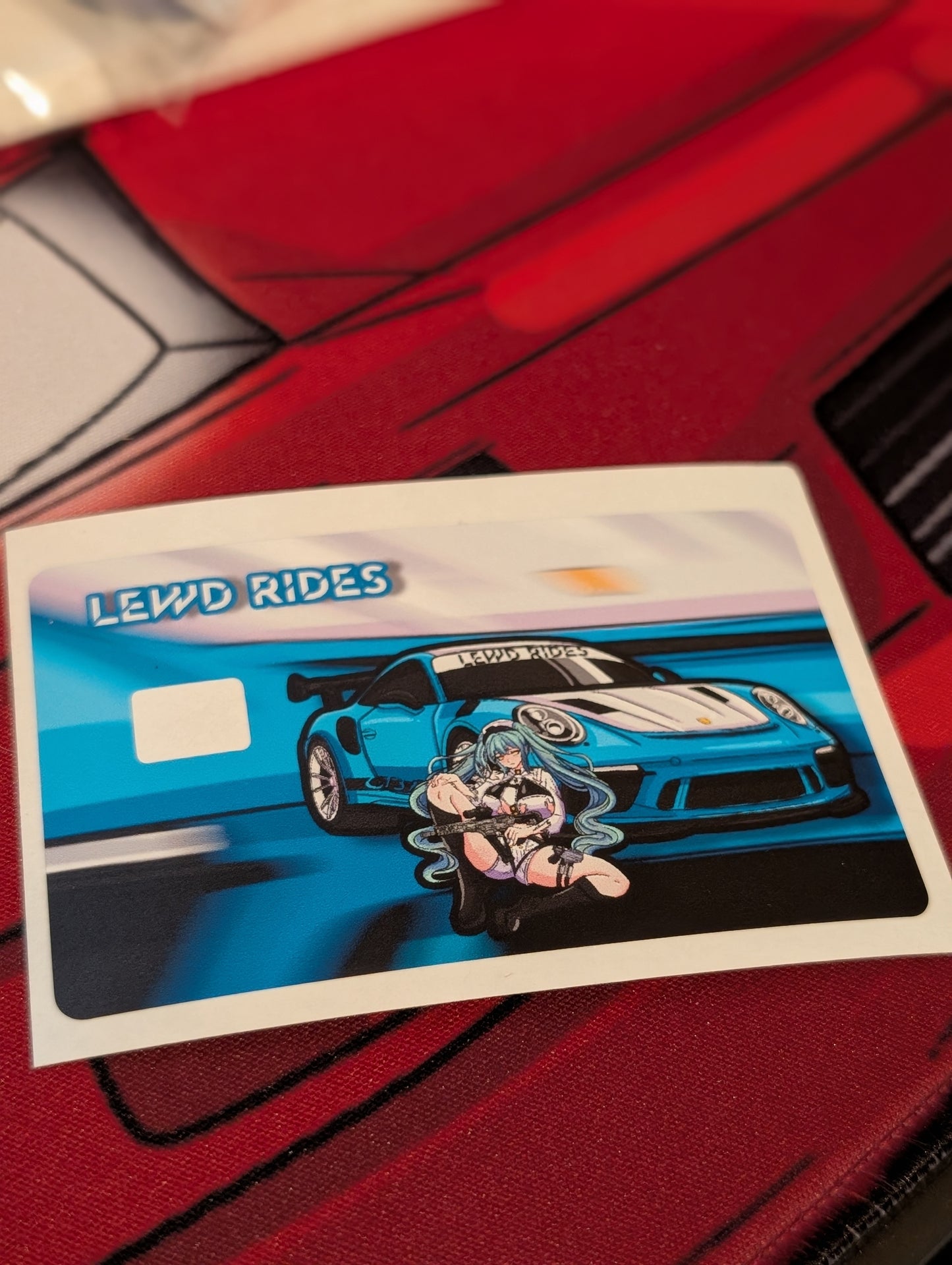 PRIVATY (LEWD RIDES 6TH EDITION) - CARD COVER