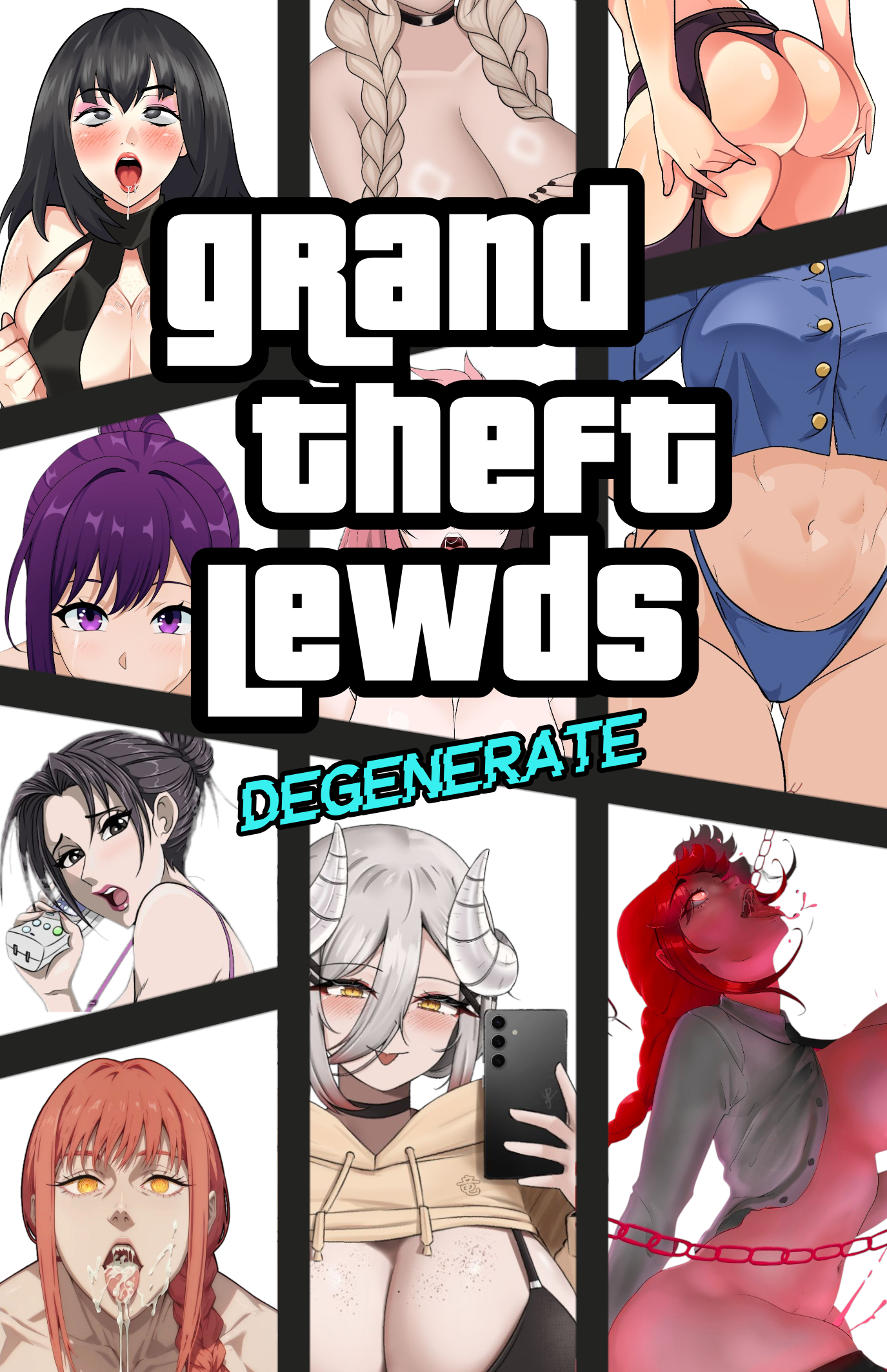 GRAND THEFT LEWDS - STICKER