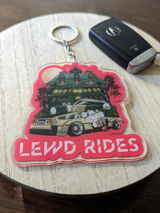 LEWD RIDES (2ND EDITION) - KEYCHAIN